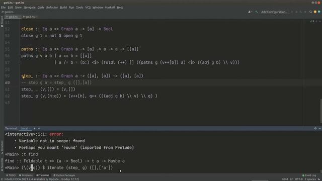 DFS and BFS in Graphs (part 2) with haskell смотреть онлайн
