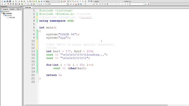 C++ Programming Tutorial - Loading Bar (In Depth Explanation) смотреть онлайн
