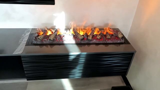 Тумба под ТВ с камином смотреть онлайн