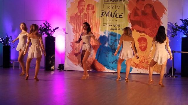 Kyiv Bachata Ladies Team  Sin Censura Kyiv Dance Weekend 2019  Show VID 20190308 223721
