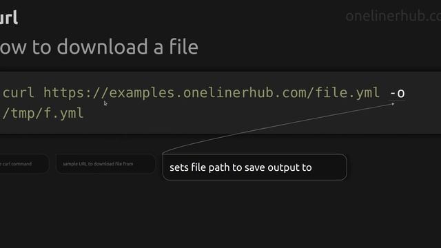How to download a file #curl смотреть онлайн
