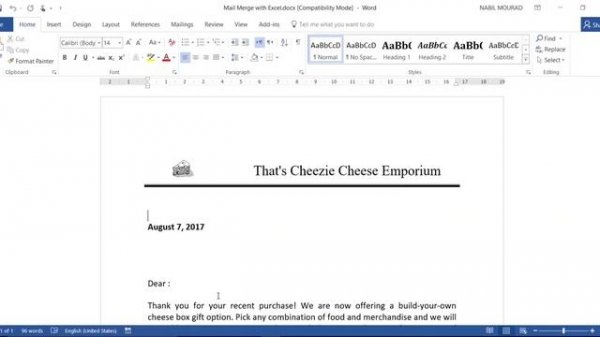 Excel, Access & Word complement each other