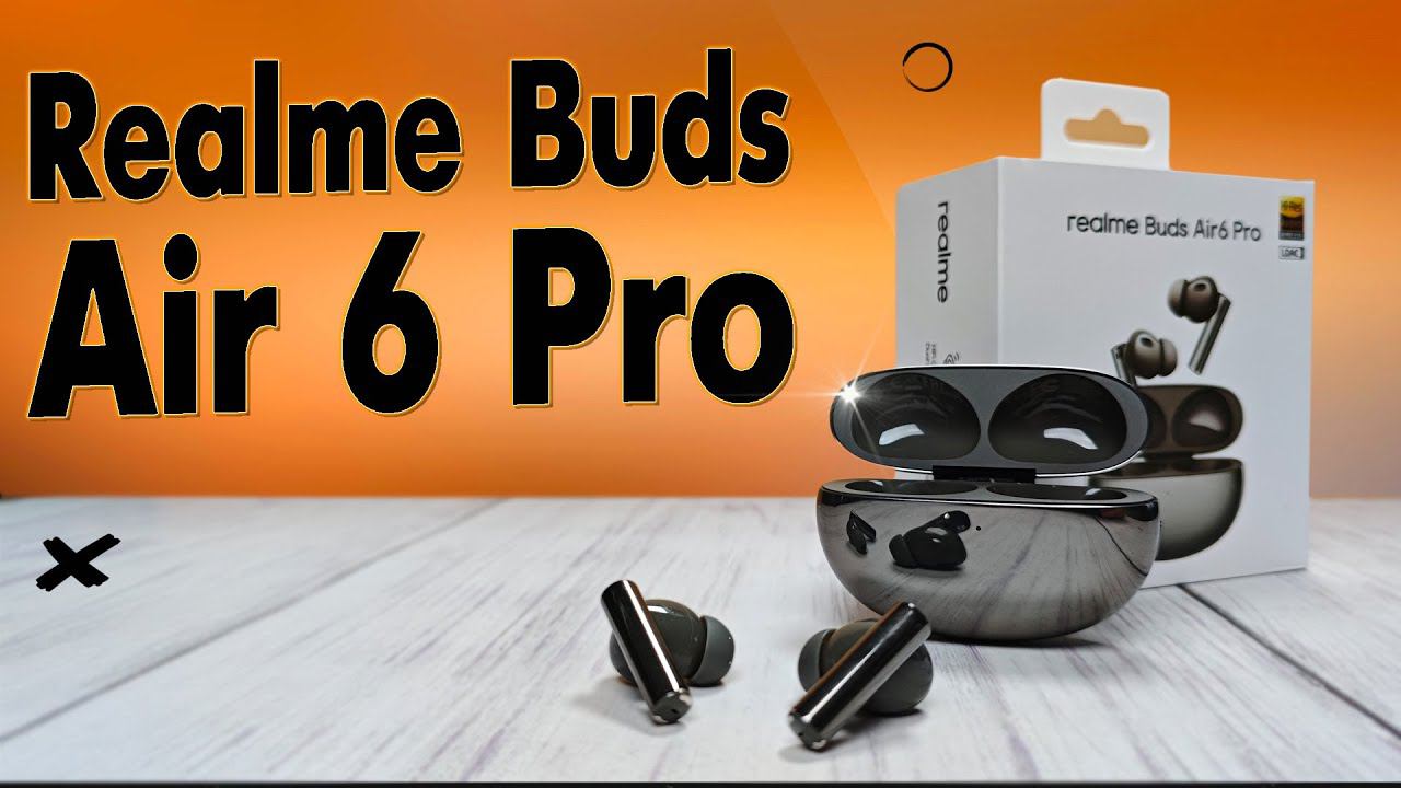 Realme buds Аir 6 Pro | наушники с кайфовым ЗВУКОМ и супер ШУМОПОДАВЛЕНИЕМ - полный обзор смотреть онлайн