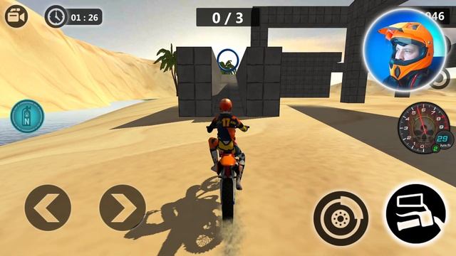 Motocross Beach Bike Stunt Racing - Offroad Bike Racing 3D Games смотреть онлайн