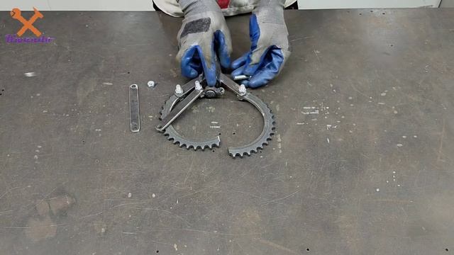 Homemade Welding Clamp from Bike Sprocket | How to make A Welding Clamp смотреть онлайн