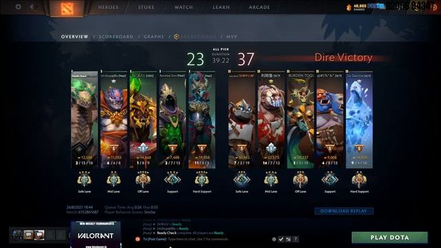 ?DOTA2 LIVE | RANK PUSH | Climbing ARCHON 5 | 7.30b | #dota2 #Knighthunter #TPN смотреть онлайн