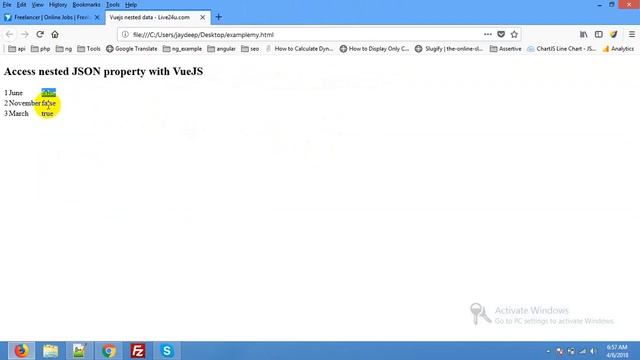 Access nested JSON property with VueJS | Access nested JSON object in vue | Vuejs nested V for смотреть онлайн