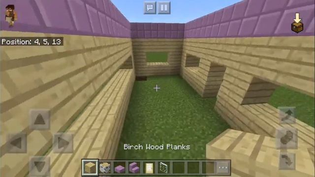 MineCraft PE - Purpur/Birch House Step By Step Tutorial смотреть онлайн