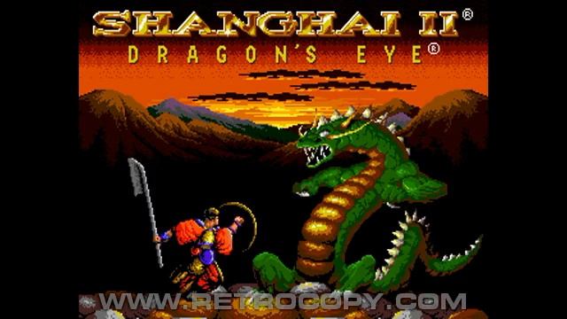 Shanghai II- Dragon's Eye (Sega Genesis / Mega Drive) Intro смотреть онлайн