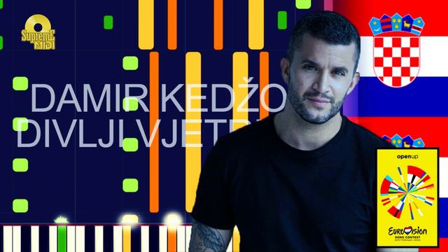 Damir Kedžo - DIVLHI VJETRE (EUROVISION 2020 - CROATIA) (PRO MIDI REMAKE) - "in the style of" смотреть онлайн