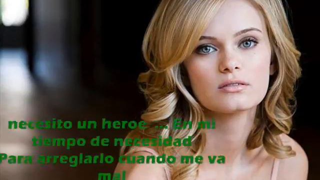 Sara Paxton-i Need A Hero (traducida Al Español)