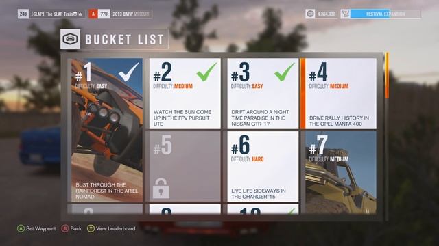 Bucket List Challenge! 100% Everything + Barn Find | Forza Horizon 3 GoPro | SLAPTrain смотреть онлайн