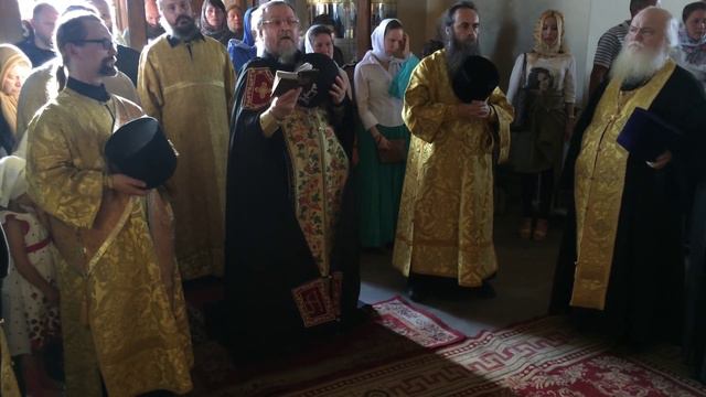 Схиархимандрит Власий на литии 15.08.2015 смотреть онлайн