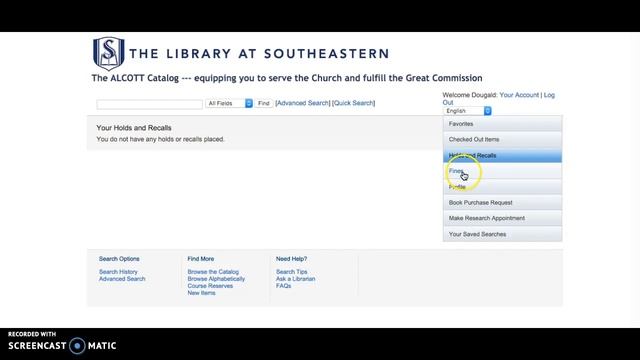 Alcott Catalog Account