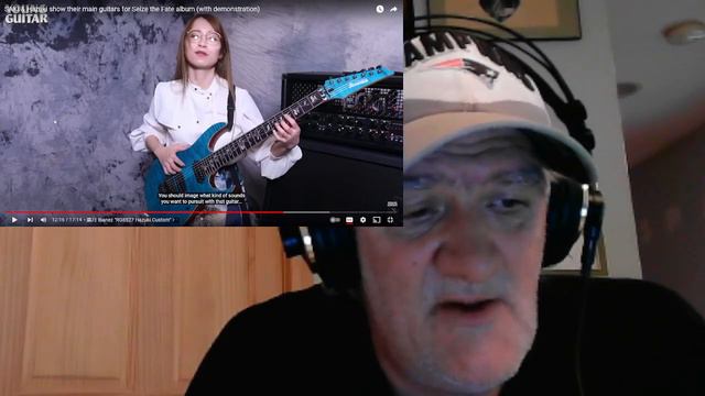 Hazuki (NEMOPHILA) Shows Her Main Guitar For Seize the Fate REACTION #nemophilareaction #nemophila смотреть онлайн