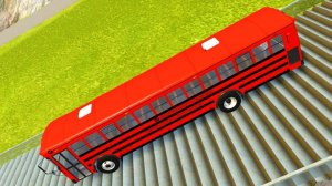 Машины vs ОГРОМНАЯ Лестница - BeamNG.Drive игра про машины