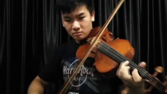 Liew ming yu 说散就散 小提琴 (violin cover) (student performance) season 1