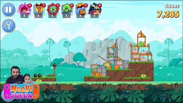 Nachi Juega Angry Birds Friends! | Game Play | Juego PC Gratis Microsoft Store! смотреть онлайн