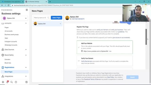 How to Verify Domain & Page Registration for Facebook Instant Articles Setup 2022 | By Diptanu Shil смотреть онлайн