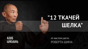 Комплекс цигун "12 ткачей шелка" от мастера цигун Роберта Шина.
