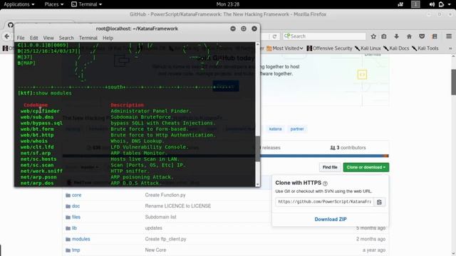 How to find the admin panel of any website(Katana Framework) смотреть онлайн
