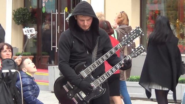Led Zeppelin: 'Stairway to Heaven' on Streets of Moscow смотреть онлайн