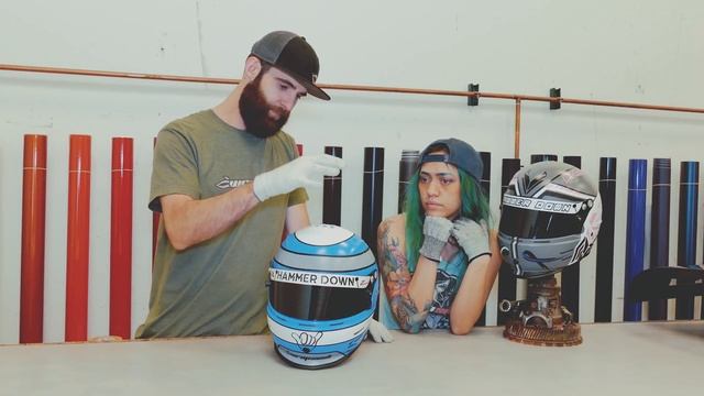 Hammer Down Helmets - Custom Helmet Wrap смотреть онлайн