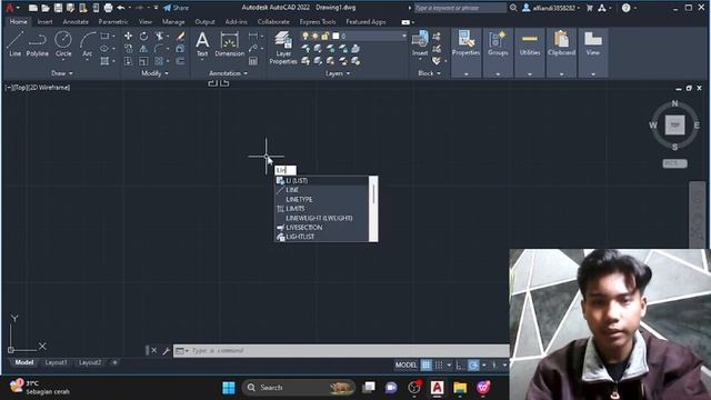 TUGAS AUTOCAD 2D LATIHAN 1 смотреть онлайн