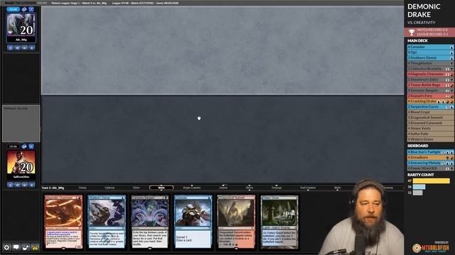 I Fling Demonic Drakes at my Pioneer Opponents | Magic: the Gathering (MTG) смотреть онлайн