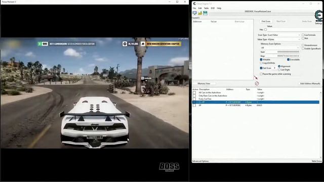 Forza Horizon Cheat/Hack Tutorial [Cheat Engine + CE Table] | Money, XP, WheelSpins & More! смотреть онлайн