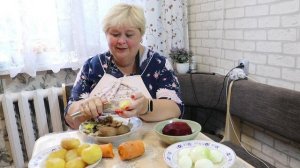 Наши покупки на ярмарке и в магазине. Давно не готовила такой обед.