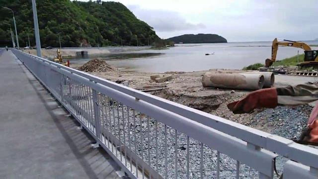 новый мост через речку Соколовка смотреть онлайн