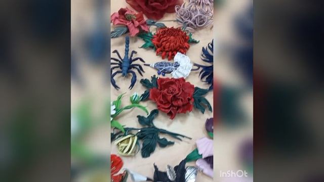 Обучение цветам из ткани и кожи в Москве. смотреть онлайн