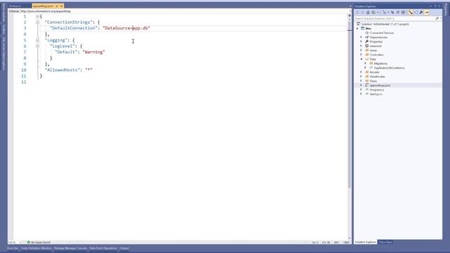 Connection String in ASP.NET CORE смотреть онлайн