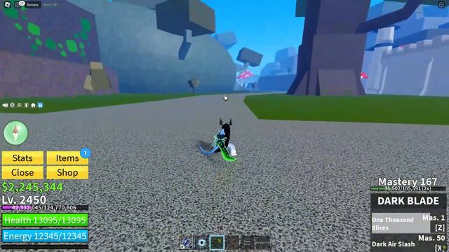 The New DARK BLADE Rework **FULL SHOWCASE**! (Blox Fruits)