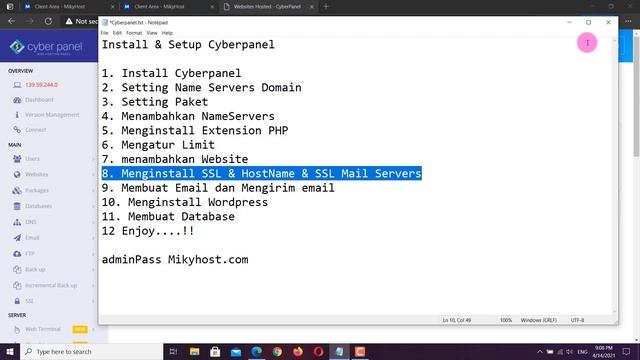 Install Cyberpanel and Full Setup 2022 смотреть онлайн