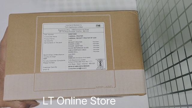 TVS RP-3230 Thermal Receipt Printer #tvs #thermal #receipt #printer смотреть онлайн