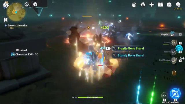 Genshin Impact - Secret Dungeon Unlocked When Geo Statue Lv.10 " Open The Nine Pillars" 5* Artifact смотреть онлайн