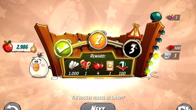 Angry Birds 2 AB2 4-5-6 Daily Challenge - 2024/01/11 for extra Matilda card смотреть онлайн