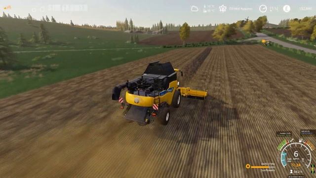 Harvesting Sunflowers & Oats - No Man's Land #43 Farming Simulator 19 Timelapse смотреть онлайн