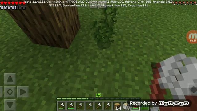 Прохождение майнкрафт #17(добываем дерево что бы сделать 2 этаж смотреть онлайн