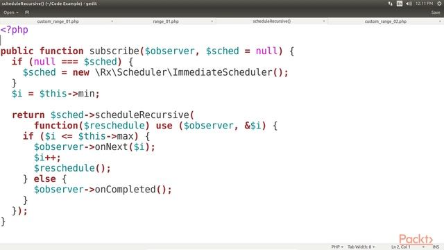 Getting started with PHP Reactive Programming : Examining RxPHP's Internals | packtpub.com смотреть онлайн