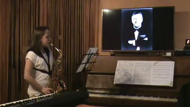 Frank Sinatra - "My Way" alt sax смотреть онлайн