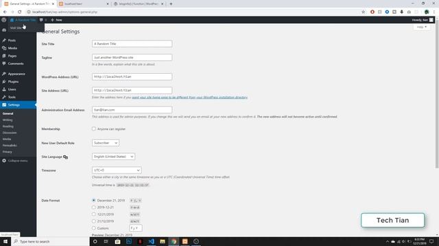 How To Fetch The Site Title For Wordpress Theme | Wordpress Theme Development Part 16 | Tech Tian смотреть онлайн