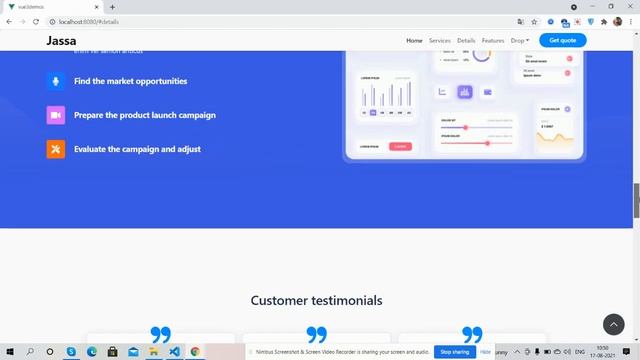 Vue 3 Bootstrap 5 Beautiful Fully Responsive Landing Page Template Demo смотреть онлайн