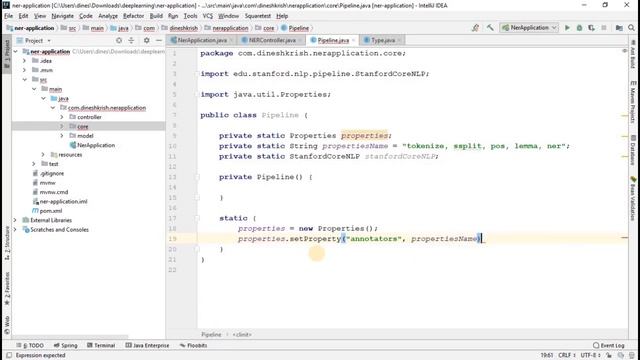 #11 Java NLP Tutorial - NER (App Development - Part 1) | Natural Language Processing | Spring Boot смотреть онлайн