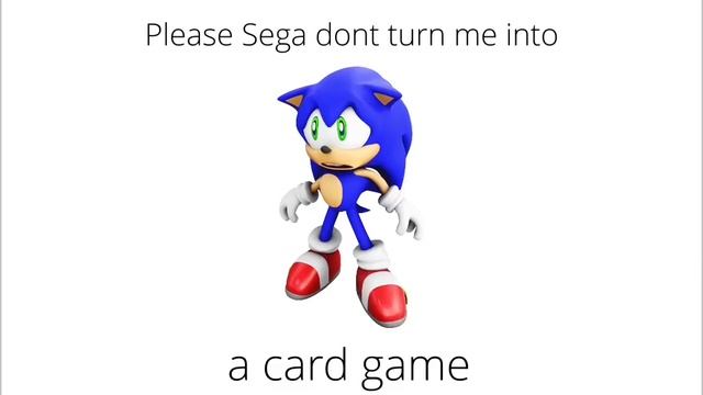 Please Sega don’t turn me into a card game смотреть онлайн