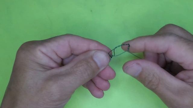 Простой и надежный узел для крючка. Узел клинч. смотреть онлайн