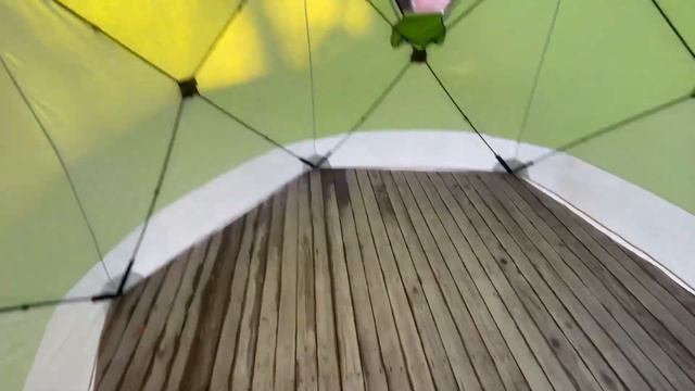 Палатка Куб утепленная 360х320х220 смотреть онлайн