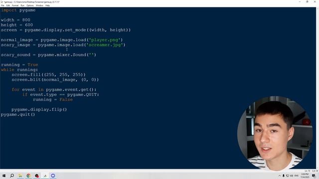 Как сделать игру СКРИМЕР на Python и PyGame смотреть онлайн